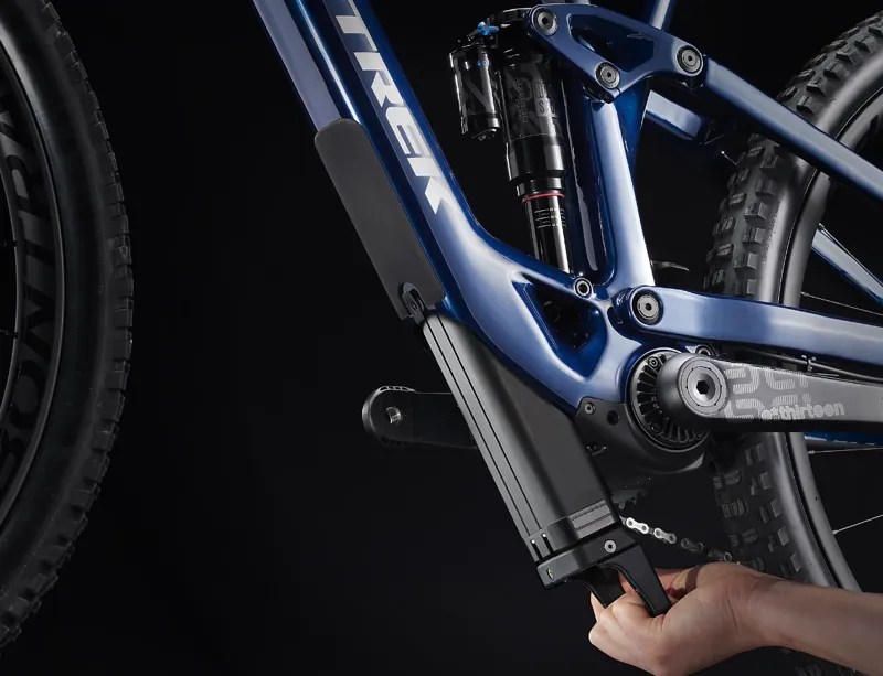 Trek Fuel EXE 9.8 GX AXS Electric Mountain Bike 2025 in Mulsanne Blue-2